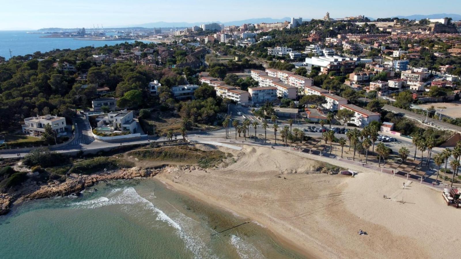 Apartment In Front Of Arrabassada Beach 타라고나 외부 사진